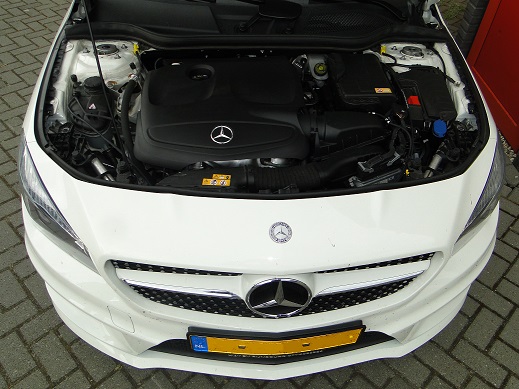 Rijervaring Chiptuning Mercedes CLA 180 CGI 122 PK Voorkant
