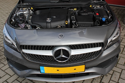 Rijervaring Chiptuning Mercedes CLA 200 CDI 136 PK Voorkant