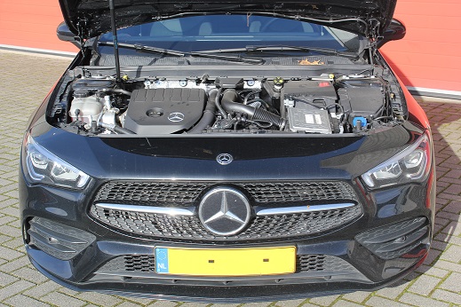 Rijervaring Chiptutunig Mercedes CLA 180 CGI 136 PK Voorkant