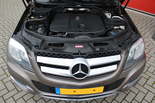 Rijervaring Chiptuning Mercedes GLK200 CDI 136 PK Voorkant