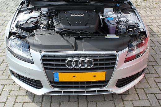Rijervaring Chiptuning Audi A4 2.0 TDI 136 PK Voorkant