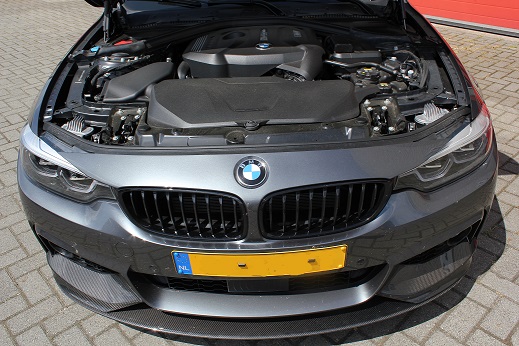Rijervaring Chiptuning BMW 430i 252 PK B48 motor Voorkant