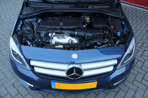 Rijervaring Chiptuning Mercedes B180 CGI 122 PK Voorkant