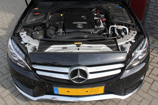 Rijervaring Chiptuning Mercedes C180 CGI Voorkant