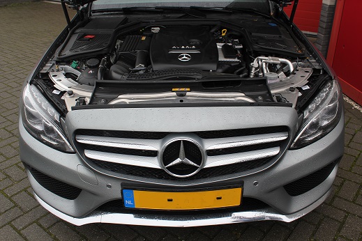 Rijervaring Chiptuning Mercedes C350 E Voorkant