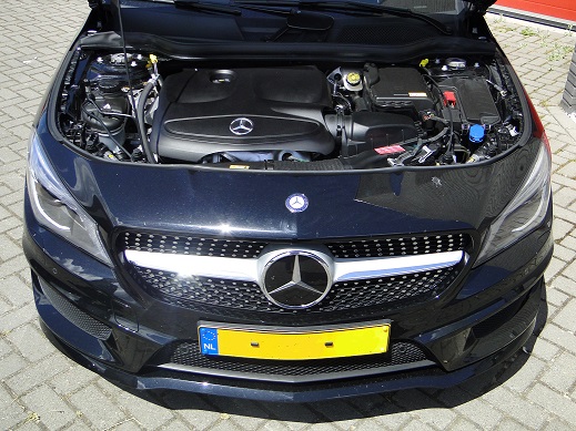 Rijervaring Chiptuning Mercedes CLA 180 CGI 122 PK Automaat Voorkant