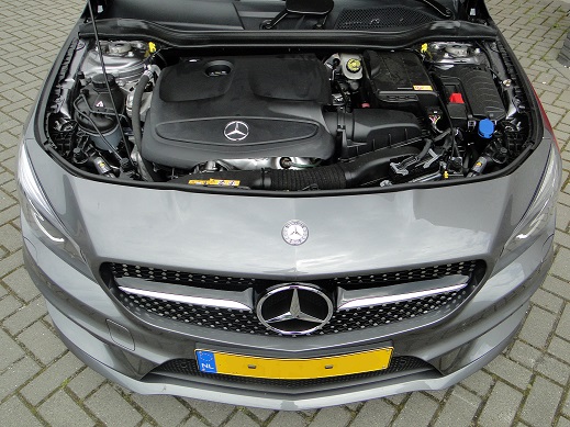 Rijervaring Chiptuning Mercedes CLA 180 CGI 122 PK Automaat Voorkant