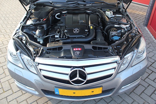 Rijervaring Chiptuning Mercedes E200 CGI Voorkant