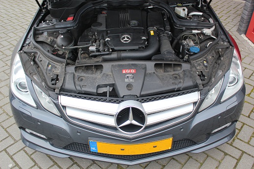 Rijervaring Chiptuning Mercedes E200 CGI Voorkant