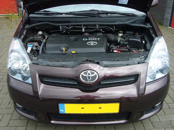 Rijervaring Chiptuning Toyota Corolla Verso 2.2 D4D Voorkant