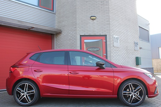 Rijervaring Chiptuning Seat Ibiza 1.0 TSI 115 PK Zijkant