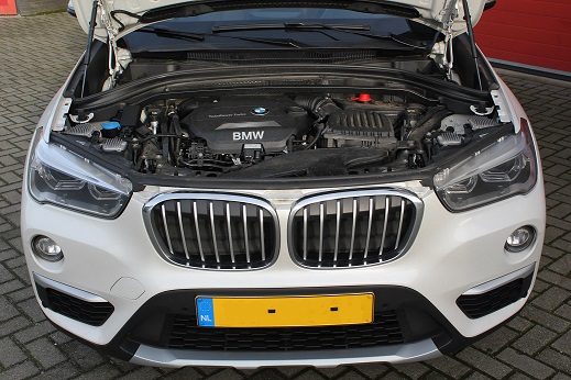 Rijervaring Chiptuning BMW X1 118d 150 PK 330 NM Voorkant