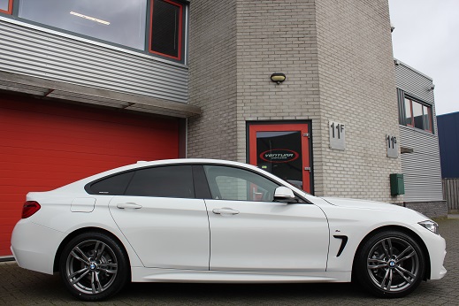 Rijervaring Chiptuning BMW 420i 184 PK B48 motor Zijkant