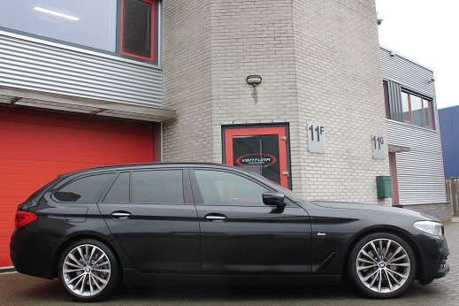 Rijervaring Chiptuning BMW 520i 184 PK B48 Zijkant
