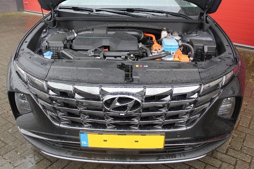 Rijervaring Chiptuning Hyundia Tucson 1.6 T-GDi Hybrid 230 PK Voorkant