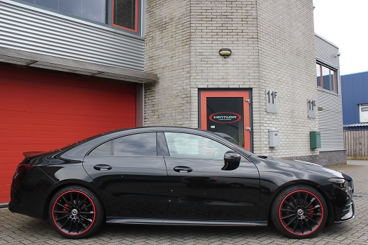 Rijervaring Chiptuning Mercedes A180 CGI 136 PK Zijkant