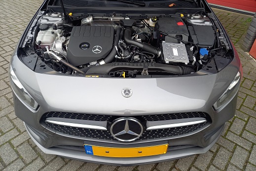 Rijervaring Chiptuning Mercedes A180 CGI 136 PK Voorkant
