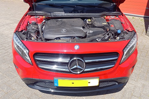 Rijervaring Chiptuning Mercedes GLA 200 CGI 156 PK Voorkant
