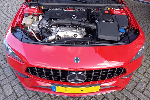 Rijervaring Chiptuning Mercedes CLA 220 CGi 190 PK Voorkant