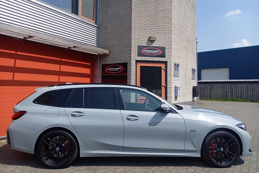 Rijervaring Chiptuning BMW 320e 204 PK G20-G21 Zijkant
