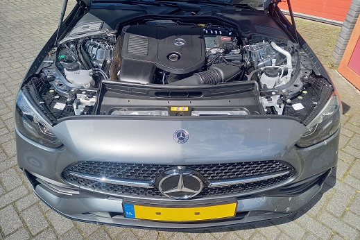 Rijervaring Chiptuning Mercedes C300E 313 PK W206 Voorkant