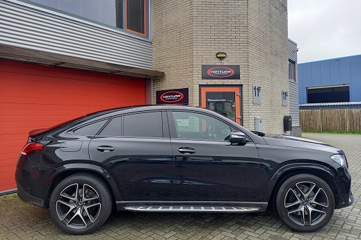 Rijervaring Chituning Merecedes GLE 350 333 PK Zijkant