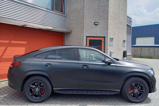 Rijervaring Chiptuning Mercedes GLE 350E 333PK Zijkant