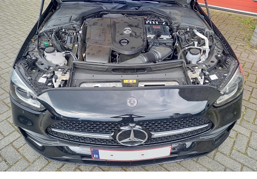 Rijervaring Chiptuning Mercedes C300E 313 PK W206 Voorkant