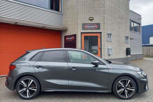 Rijervaring Chiptuning Audi A3 35 TFSi 150 PK Zijkant