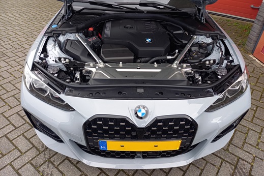 Rijervaring Chiptuning BMW 430i G26 245 PK Voorkant