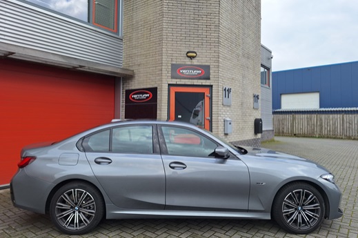 Rijervaring Chiptuning BMW 320e 204 PK G20-G21 Zijkant
