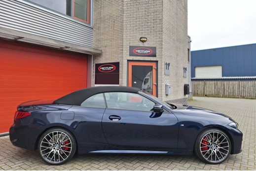 Rijervaring Chiptuning BMW 420i 184 PK G23 Zijkant