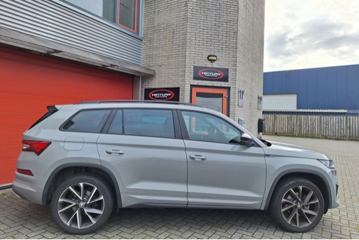 Rijervaring Chiptuning Skoda Kodiaq 1.5 TSi 150 PK Zijkant