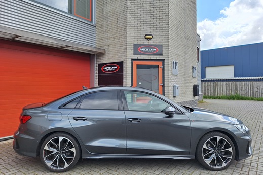 Rijervaring Chiptuning Audi A3 35 TFSi 150 PK Zijkant