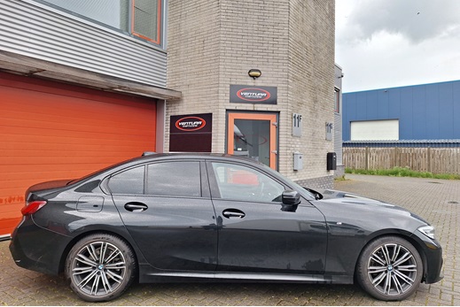 Rijervaring Chiptuning BMW 318i 156 PK G20-G21 Zijkant