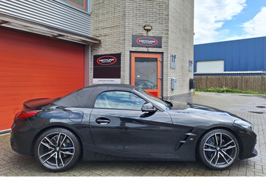 Rijervaring Chiptuning BMW Z4 20i 197 PK Zijkant