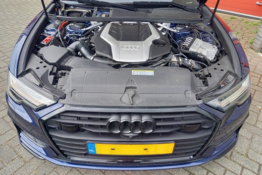 Rijervaring Chiptuning Audi A6 55 TFSi  340 PK Voorkant