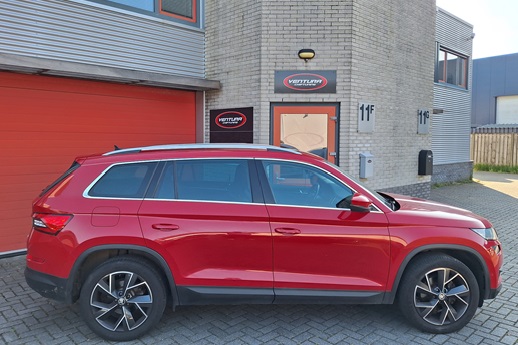 Rijervaring Chiptuning Skoda Kodiaq 1.5 TSi 150 PK Zijkant