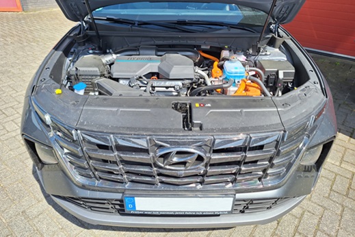 Rijervaring Chiptuning Hyundai Tucson 1.6 T-GDi 265 PK PHEV Voorkant