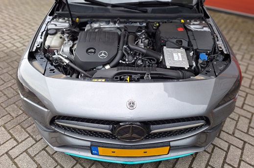 Rijervaring Chiptuning Mercedes CLA 180 1.3 CGi 136 PK Voorkant