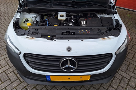 Rijervaring Chiptuning Mercedes Citan 108 CDi 75 PK Voorkant