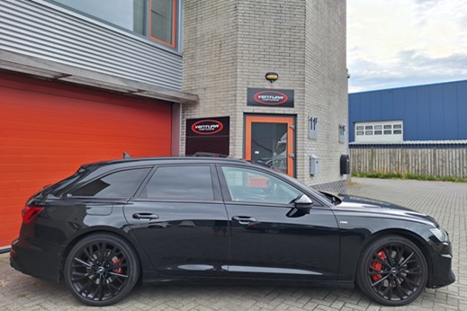 Rijervaring Chiptuning Audi A6 55 TFSi 340 PK Zijkant