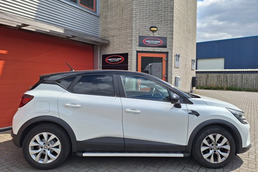 Rijervaring Chiptuning Rneault Captur 1.0 TCE Bi-Fuel 90 PK Zijkant