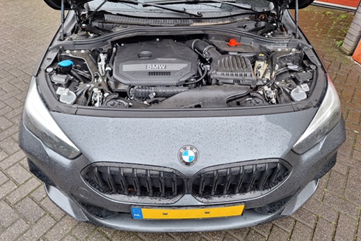 Rijervaring Chiptuning BMW 2 serie GC 218i 136 PK F44 Voorkant
