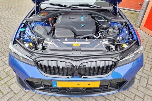 Rijervaring Chiptuning BMW 330e 292 PK G21 Voorkant