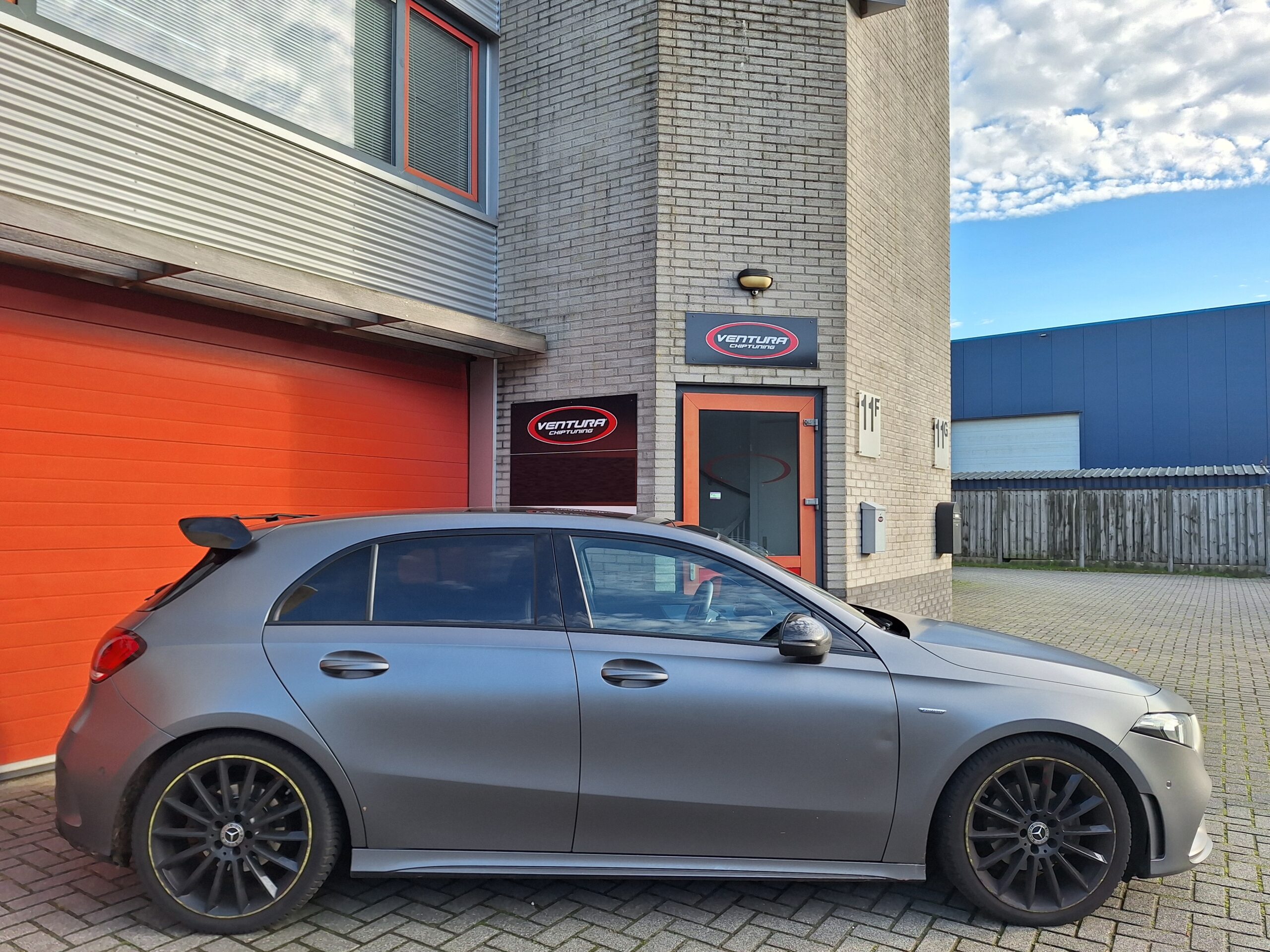 Rijervaring Chiptuning Mercedes A 200 1.3 CGi 163 PK Zijkant