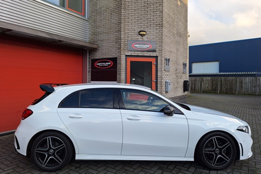 Rijervaring Chiptuning Mercedes A 180 CGi 136 PK Zijkant