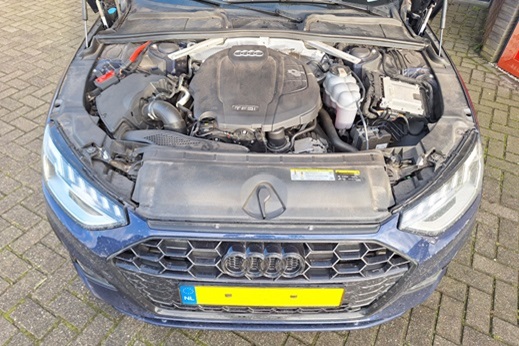 Rijervaring Chiptuning Audi A4 40 TFSi 190 PK Voorkant