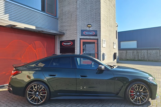 Rijervaring Chiptuning BMW 420i G26 184 PK Zijkant
