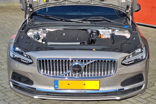 Rijervaring Chiptuning Volvo V90 T6 350 PK Plug-in Hybrid Voorkant